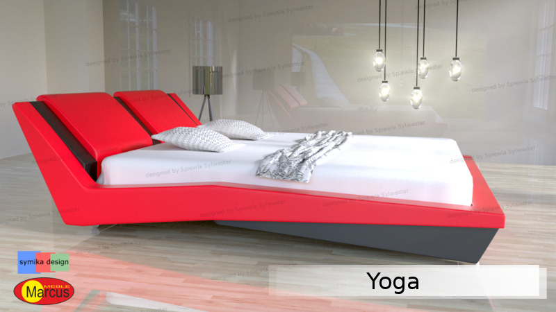 Zestaw - łóżko YOGA MATERAC KIESZENIOWY VERONA