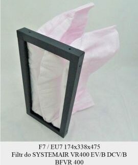 Filtr do SYSTEMAIR VR 400 EV/B DCV/B kod 12432 (174x338x475)