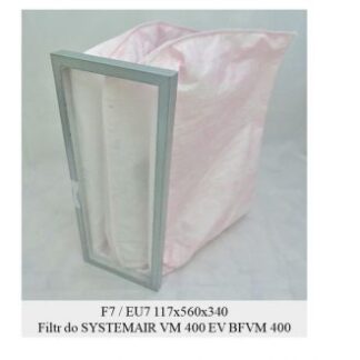Filtr EU7 do SYSTEMAIR VM 400 EV BFMV 400 (117x560x340)