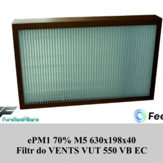 Filtr EU7 do VENTS VUT 550 VB EC (630x198x40) ePM1 70%