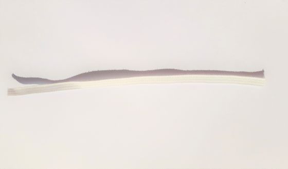 Gumka do maseczek 17cm produkcja maseczek 50szt. BIAŁY 4 mm - obrazek 3