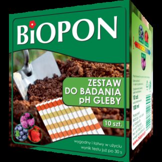 Biopon- Zestaw do badania ph gleby kwasomierz